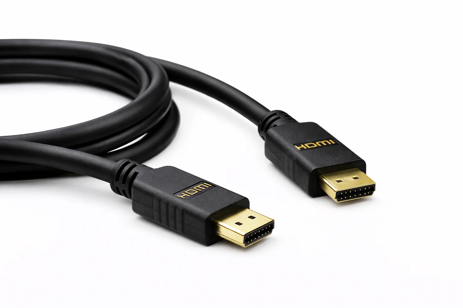 AV cables, wall mount bracket, and adapter accessories