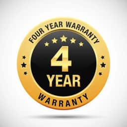 4 Year TVH4-8000 Extended warranty (Under $8000.00)