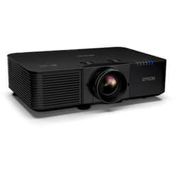 High-brightness Epson L895E laser projector displaying a WUXGA resolution image in a large, brightly lit lecture hall