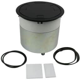 10-INCH UNWIRED RECESSED PT ASSY BRONZE