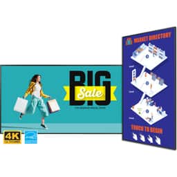 Simplicity P series, 86″ UHD D-LED 500 nit land/port 24X7 ENERGY STAR