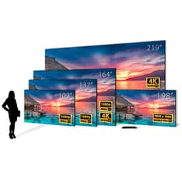 DirecLight Pro Complete, Ultra HD 164″, w/wall director MicroLED