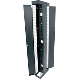 Middle Atlantic VCD-6-45-DC 6" Dual Cable Duct with Doors for 45U Racks