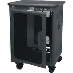 Middle Atlantic PTRK-14MDK 14U PTRK Rack with Plexi Door and Laminate Top