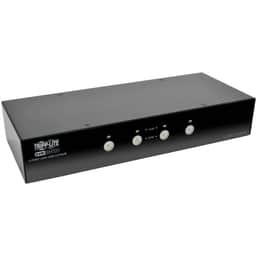 Tripp Lite by Eaton B004-DPUA4-K 4-Port DisplayPort KVM Switch with Audio, Cables and USB 3.0