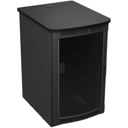 Middle Atlantic BGR-25SA27MDK-A5 25SP, 27DEEP, Plexiglass Door & Black Top