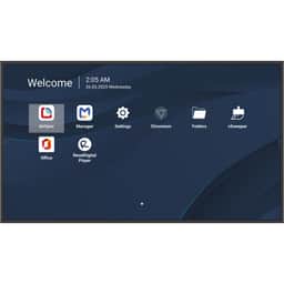 65" 4K Commercial LED 16/7, 350 nits
