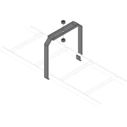 Middle Atlantic CLB-CSB-6 Ladder Center Brkt, Blk, 6PCS