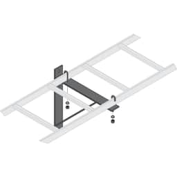 Middle Atlantic CLB-TSB-6 Triangle Wall Brkt, Blk, 6PCS