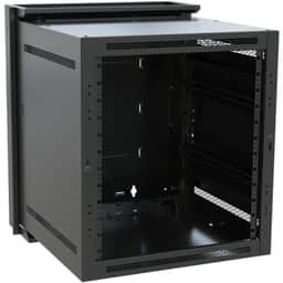 Middle Atlantic DWR-12-32PD 12-Space Wall Rack, 32″ Deep, Plexi Door