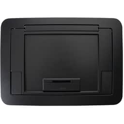 EVO TR FLR BX FLUSH CVR SOLID BK