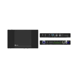 HDMI AV+USB+GE 100m 2-way PoE Smart Tx & 2×1 Switcher Rx