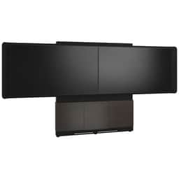 Forum Floor-to-Wall 66″ Dual Display Stand 50-55″ Displays