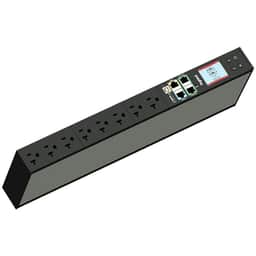 Network Metered 1RU PDU, 20A, 120V, 8 Outlet, TAA compliant