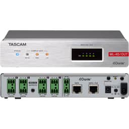 TASCAM ML-4D/OUT-E Line Output Dante Converter with Built-In DSP Mixer
