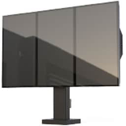 Triple QSR Menu Board Pedestal for Samsung OH55F or LG 49″ XE4F