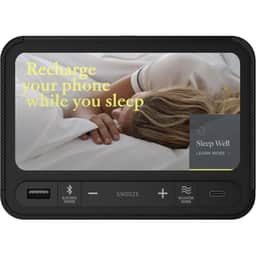 Station A,Alarm Clk Charging station and bluetooth spk Black noise USBC