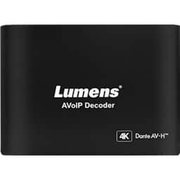 Lumens OIP-N60D DANTE AV-H AV-over-IP and Dante 4K Decoder, TAA