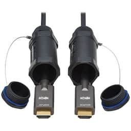 High-Speed Armored HDMI Fiber Active Optical Cable (AOC), 4K, M/M, 328 ft.
