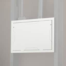 Chief PAC525FCW 16x9 In-Wall Enclosure with Cover White