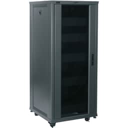 Middle Atlantic RCS-2724 27U 24″ Deep Configured Rack with Door Shelves and Panels