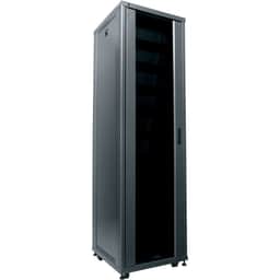 Middle Atlantic RCS-4224 42U, 24" Deep Rack Configured with sp, Front Dr, Rap, (9)SHELVES, (9)PNLS
