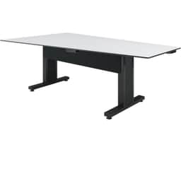 Forum 5 Person Angle Table, 30″ Seated Height, Dark Finish