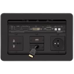 Kramer TBUS-10XL(BA) Table Mount Modular MultiConnection Solution Manually Retracting Li