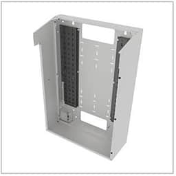 Middle Atlantic VWM-BPSD-4216-WT VWM Back Pan Split Door, 42 In H x 16 In D, White