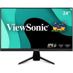 ViewSonic VX2467U 24″ 1080p IPS Monitor with 65W USB C and HDMI