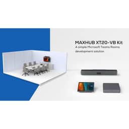 MaxHub XT20-VB KIT Microsoft Teams Rooms Kit with XCore Pro Compute, Touch Console and XBar U50