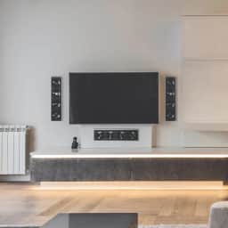KEF CI4100QL-THX Speaker 150W - (Studio Speaker, Ceiling, Walls, Ceiling/ 4'), 3/4" (0.75), 10, "3/4)