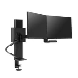 Ergotron TRACE Dual Monitor Desk Mount for 21.5-27" Monitors, Matte Black (45-631-224)