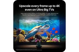 100QNED84BU QNED TV with sea turtle and fish on screen, AI Picture Pro AI Picture Pro will work with any copyright-protected content on OTT services. Images are upscaled to up to 4K-like quality. Resu