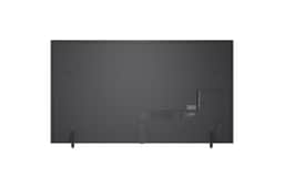 100-inch LG 100QNED84BU QNED TV back panel with ports and wall mount brackets Back View