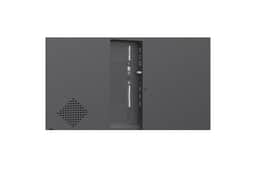 65-Inch LG 4K UHD TV 65LX7BPUA - Back Panel View with HDMI Ports and Connection Inputs