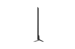 86-Inch LG QNED TV 86MRGB95BUA - Side Profile showing ultra-slim design with sturdy base stand