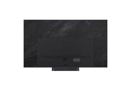 65-inch LG OLED65C6PUA 4K OLED TV back panel with ports and stand OLED evo TV Front View