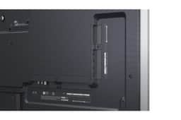 65-inch LG OLED65G6WUA TV back panel with ports and labels OLED evo TV Back View