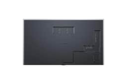 83-inch LG OLED83G6WUA TV back panel with ports and wall mount bracket Back View
