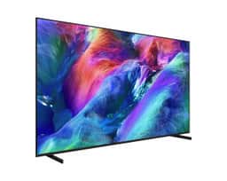 Samsung 65" Micro RGB R85H 4K Smart TV (2026) MRN65R85HAFXZA – A three-quarters product view of the Micro RGB R85H