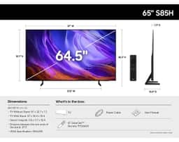 Samsung 65" OLED S85H 4K Smart TV (2026) QN65S85HAEXZA – product image 5