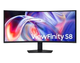 Samsung S40H854TAN 40" ViewFinity S8 S85TH 5K2K WUHD VA Curved Business Monitor, 144Hz, Thunderbolt 5