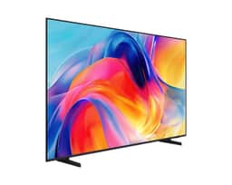 Samsung 43" Mini LED M70H 4K Smart TV (2026) UN43M70HAFXZA – An official product shot with a three-quarters view of the Samsung Mini LED M70H Smart TV