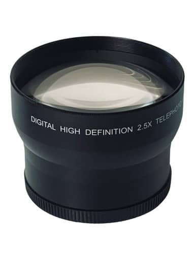 Digital Concepts 2X 62mm Deluxe Telephoto Conversion Lens Kit with Adapter Rings (PN: 2662T)