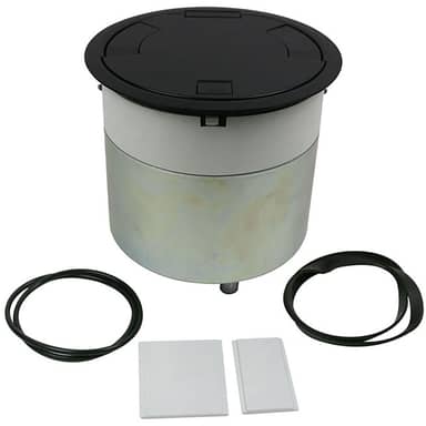 10-INCH UNWIRED RECESSED PT ASSY BRONZE