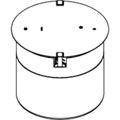 10-INCH UNWIRED RECESSED STEM ASSY