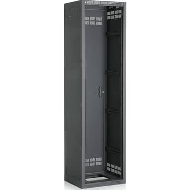 Atlas 244-18 44RU Rack with Adjustable Rails and Rear Door, 18" Deep