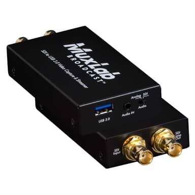 SDI to USB3.0 Video Cap. &amp; Steam W/Audio In