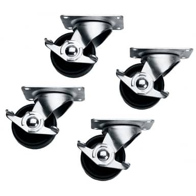 Middle Atlantic 5W Slim 5 Casters with Hardware